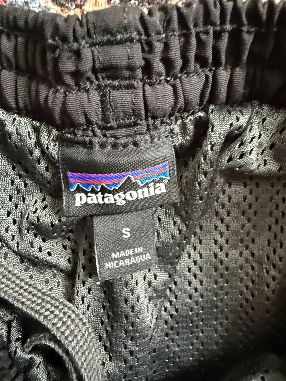 Patagonia lined  bathing suit small black